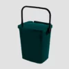 Bioseau Minimax+ 7L compact avec couvercle verrouillable pour biodéchets.