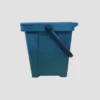 Bioseau Minimax+ 23L avec anse à deux positions et fermeture hermétique.