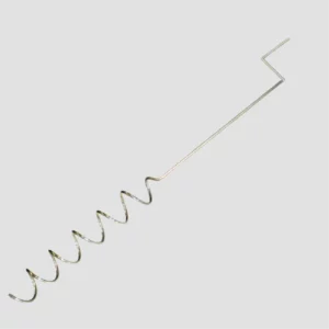 Retourneur de compost hélicoïdal en acier galvanisé, diamètre 8 cm.