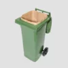 Sachet kraft 240L bioMat, résistant à l'humidité, idéal pour poubelles standard.