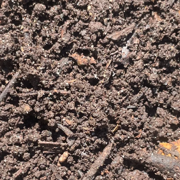 Zoom compost mûr prêt à être utilisé