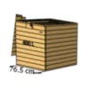 Maquette composteur en bois 600L pour les biosdéchets