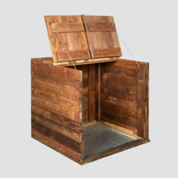 Composteur en bois de 600 à 1500L Bioclimakit