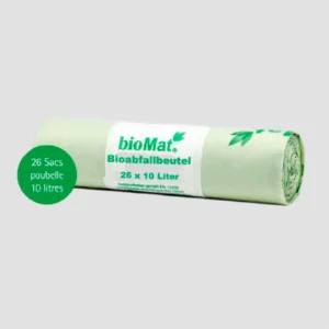 Retrouvez les sacs compostables 10L de chez BioMat